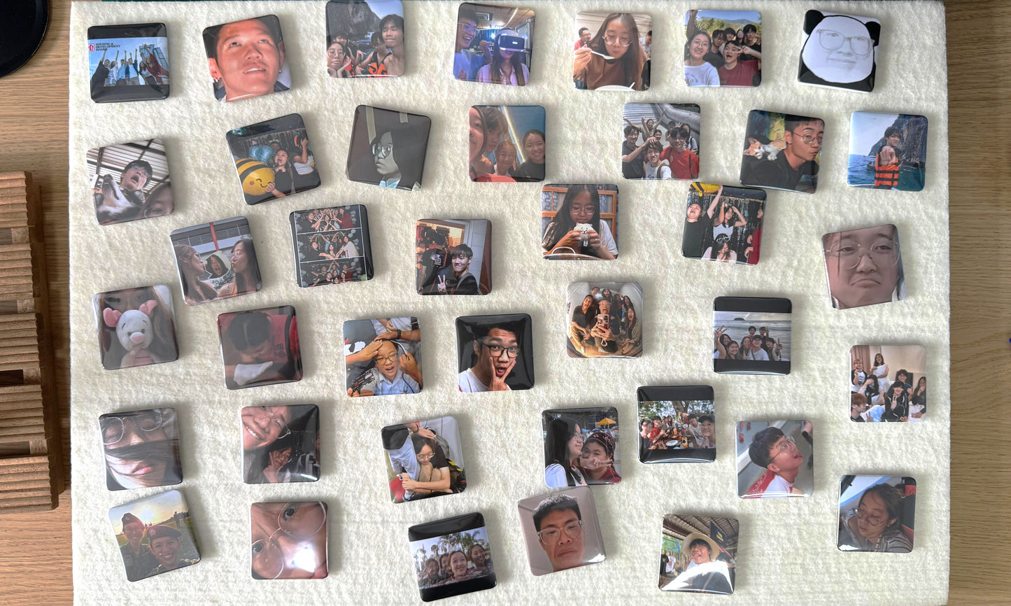 Customize Photo Magnet