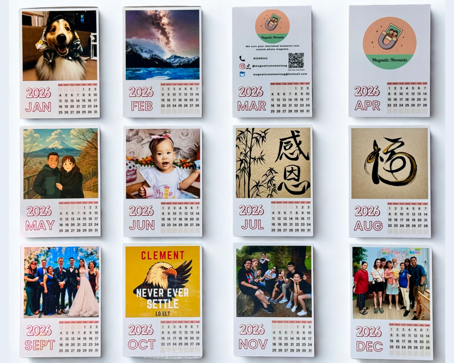 Flexi Calendar Magnet