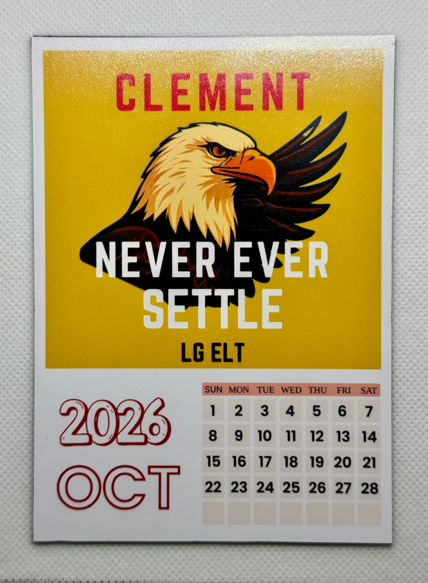 Flexi Calendar Magnet